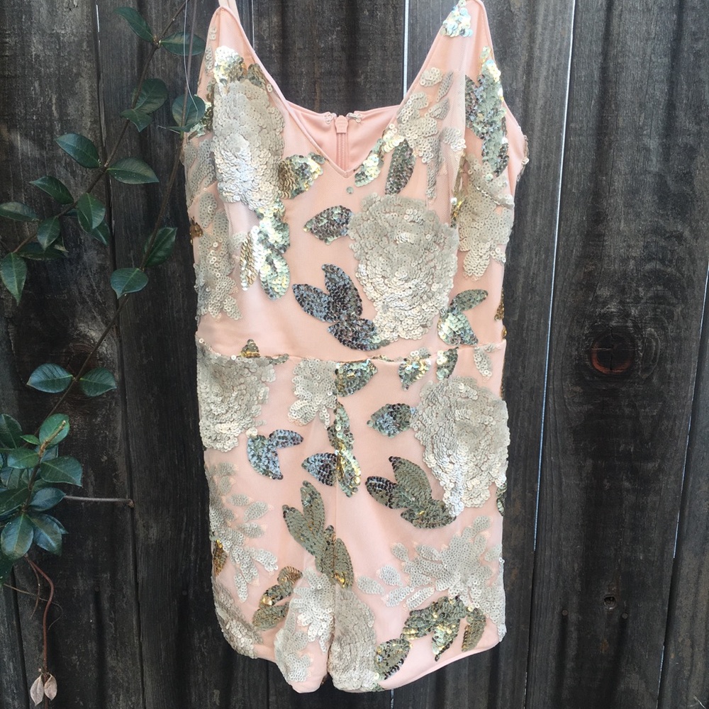Sequin romper